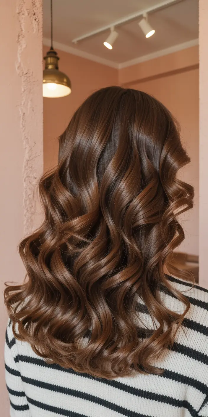 auburn hair colors Glossy Auburn Curls