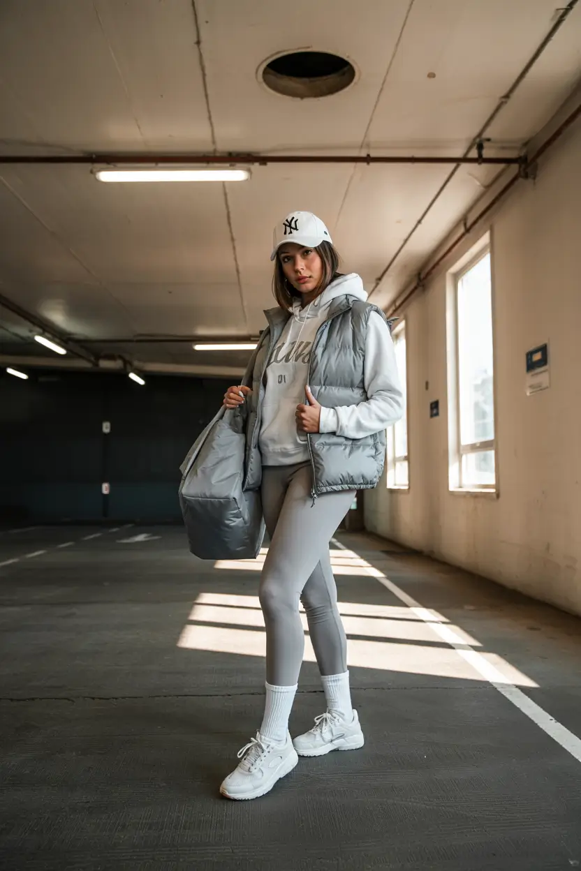 comfy winter outfits 2025 Minimalist Athleisure Glow