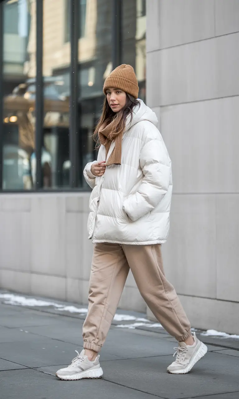 comfy winter outfits 2025 Soft Neutrals & Everyday Comfort