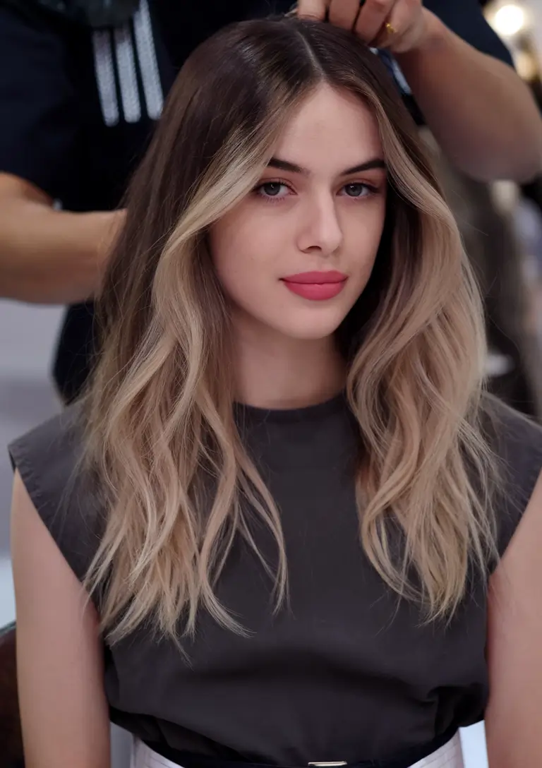 dark winter hair color ideas Dimensional Blonde Contour