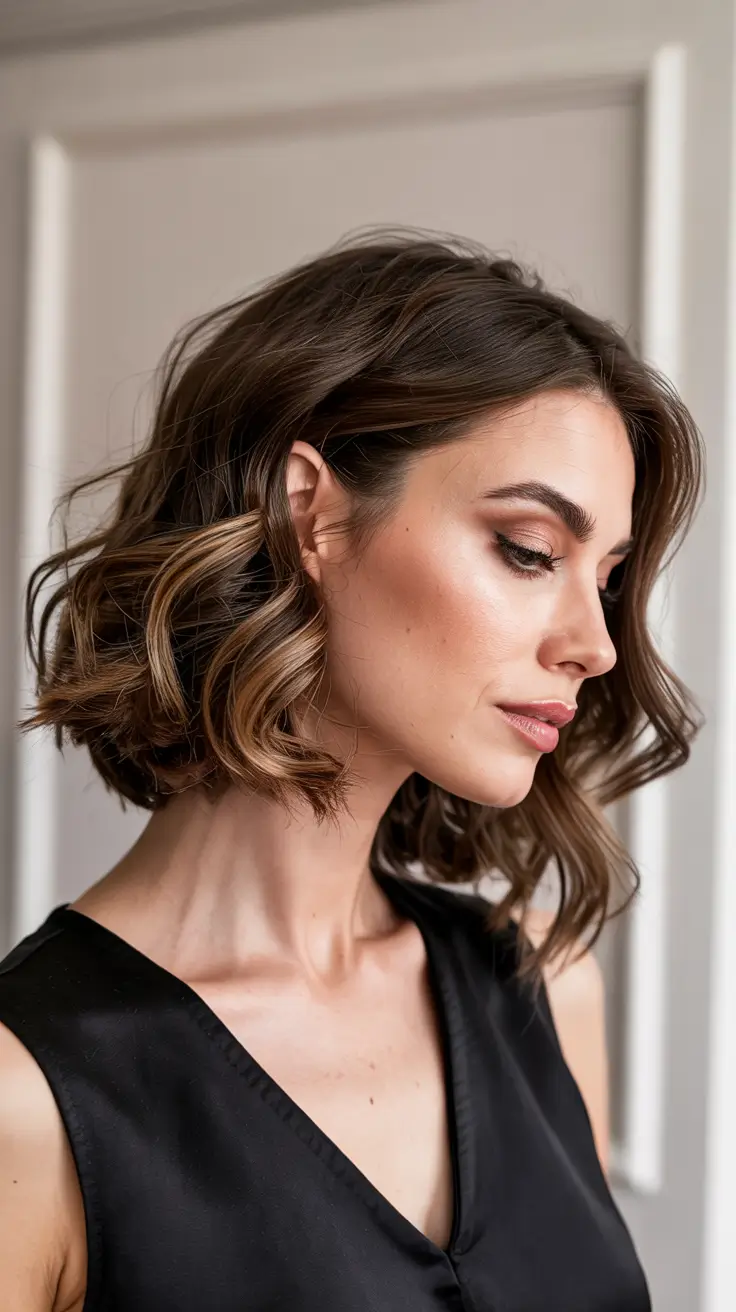 fall short hairstyle ideas Glossy Loose Waves