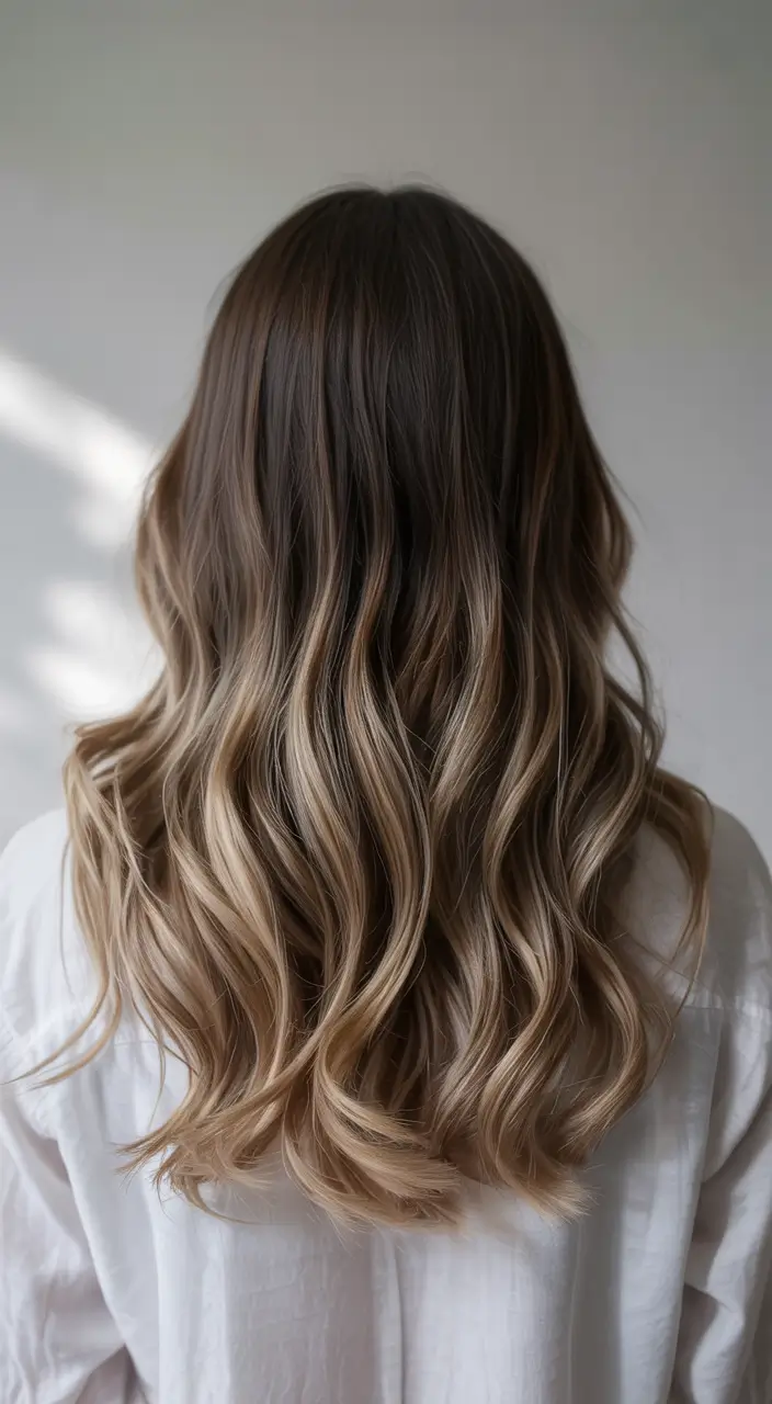 fall and winter hair color 2025 2026 Soft Walnut Melt