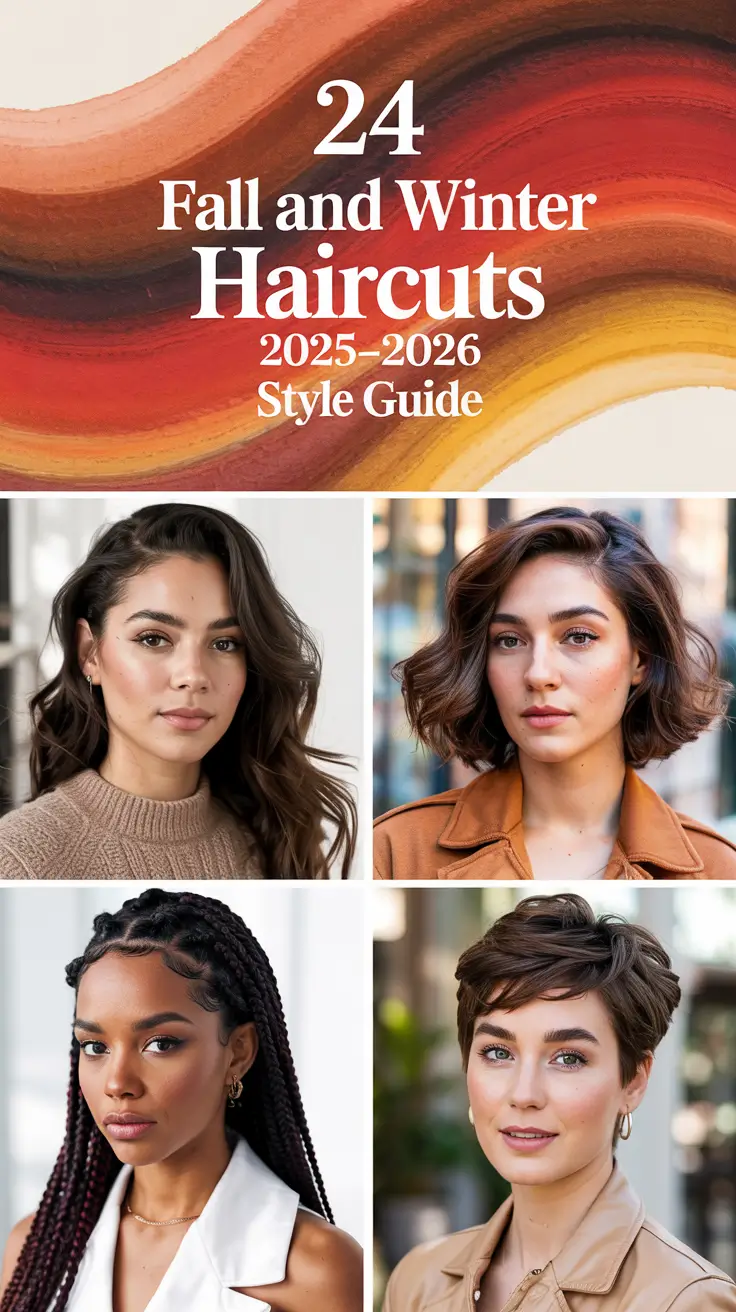 Fall and Winter Haircuts 2025–2026 Style Guide: Medium, Long, and Short Trends