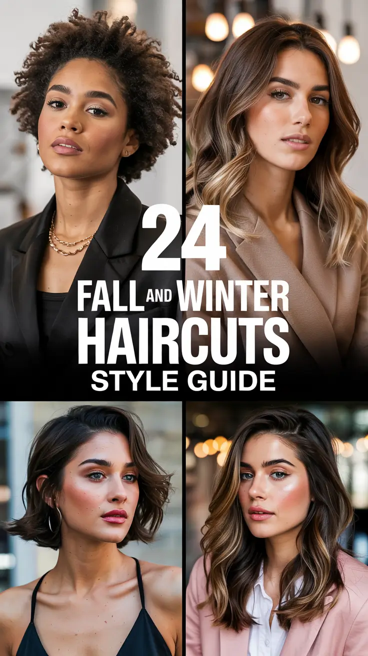 Fall and Winter Haircuts 2025–2026 Style Guide: Medium, Long, and Short Trends