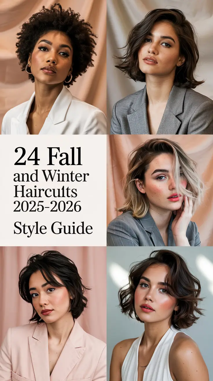 Fall and Winter Haircuts 2025–2026 Style Guide: Medium, Long, and Short Trends