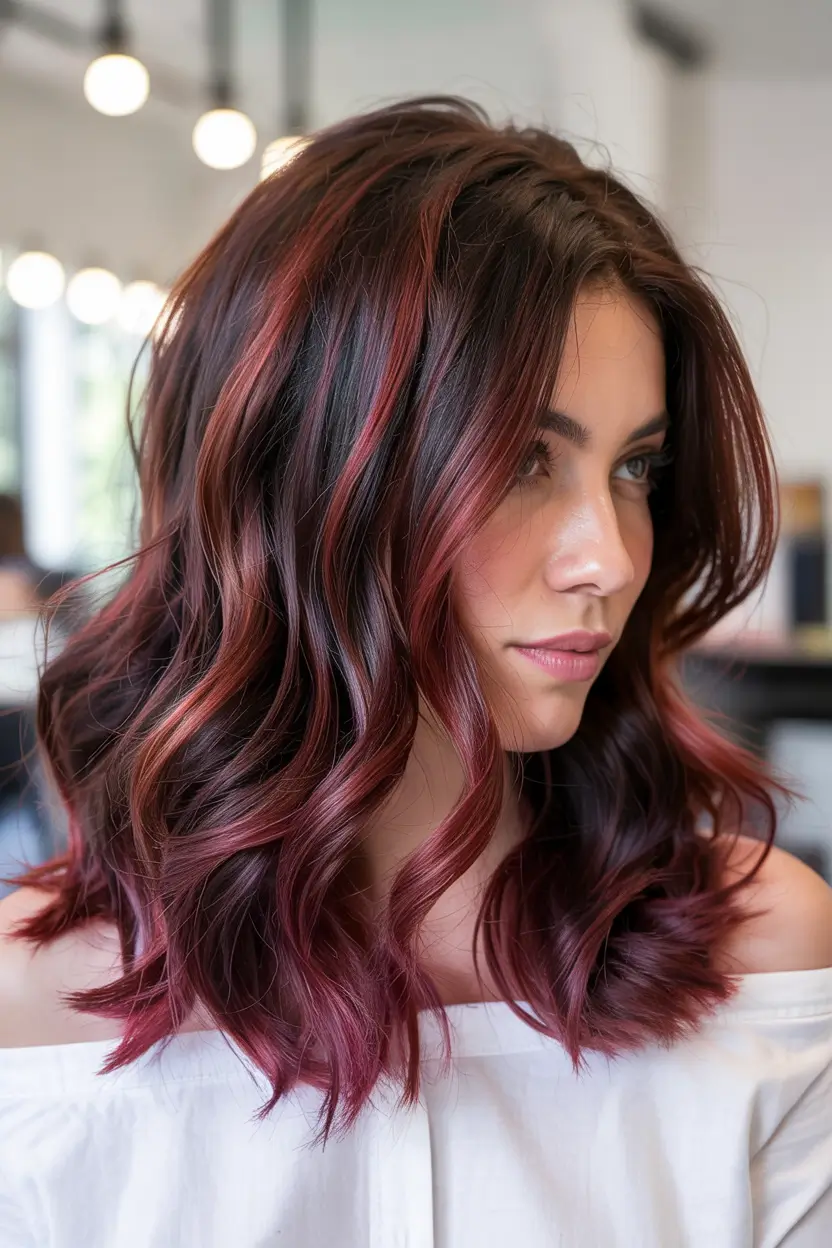 october-hair-color-ideas-Plum-Red-Dimension