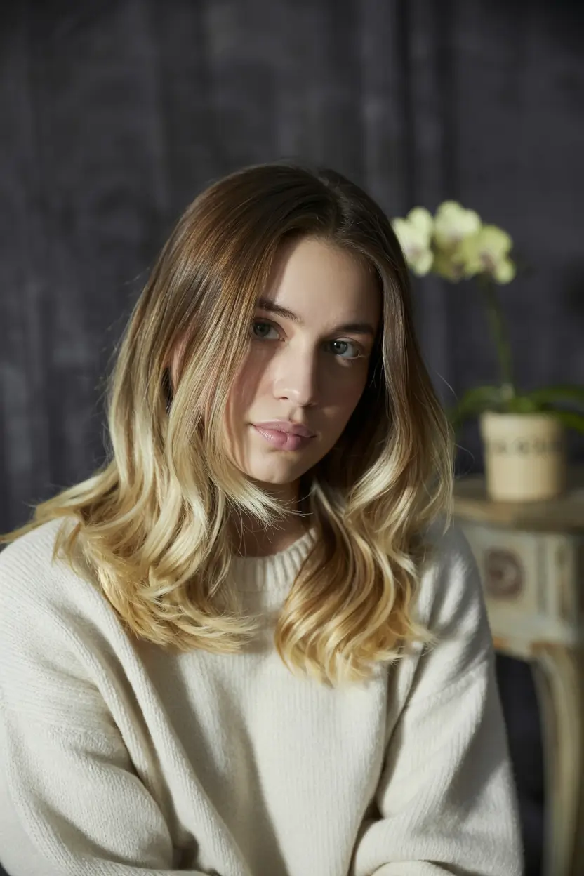 october hair color ideas blonde Buttery Caramel Blonde