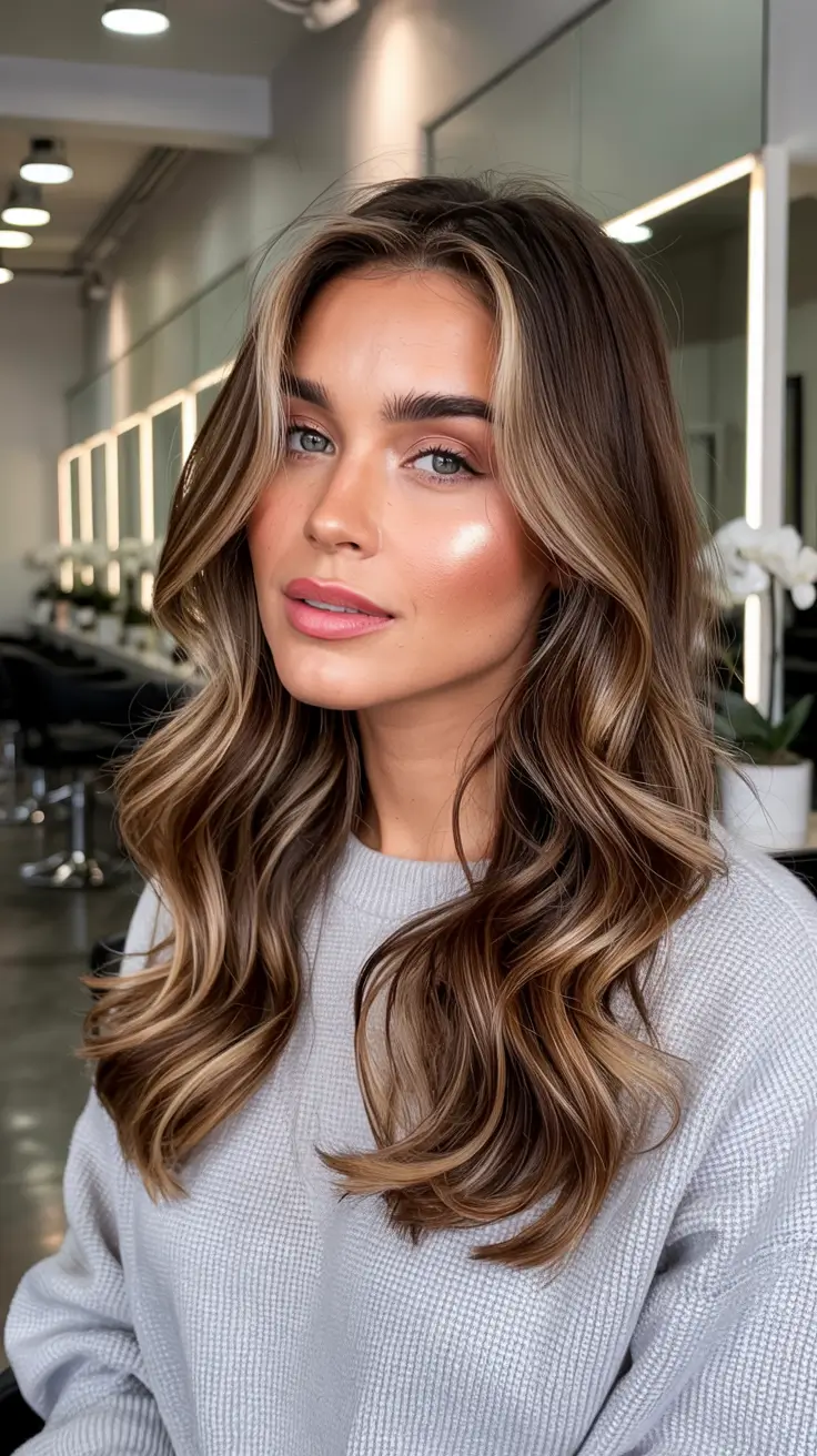 october-hair-color-ideas-Golden-Beige-Balayage