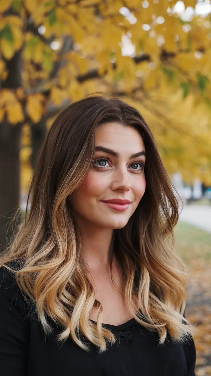 october-hair-color-ideas-Classic-Autumn-Ombre