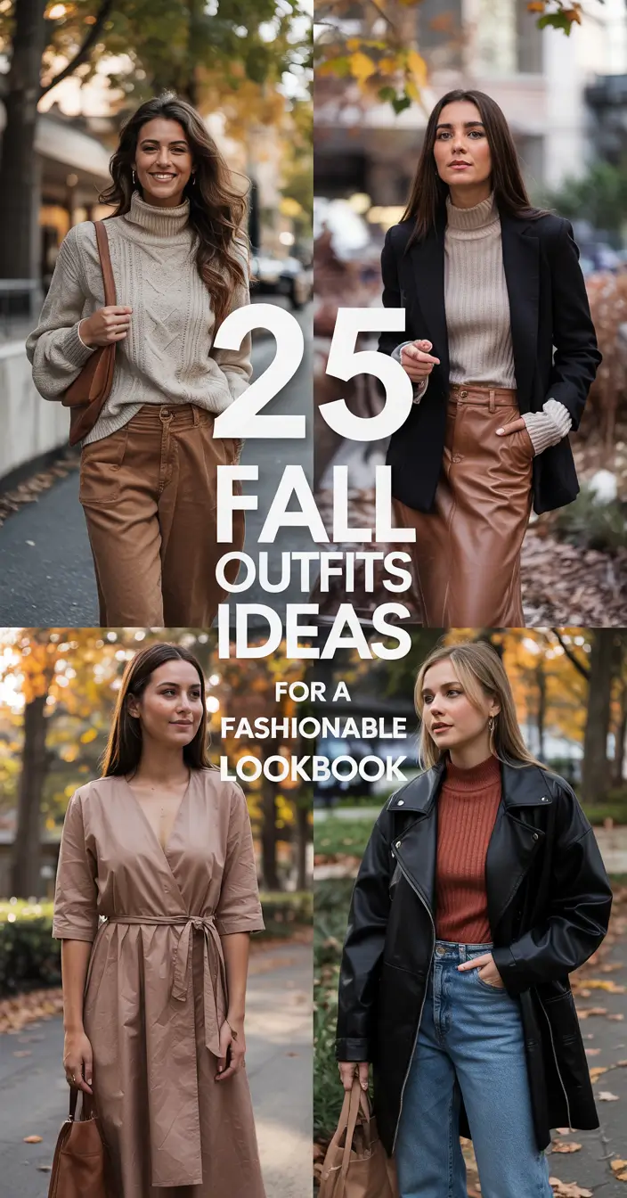 Fall Outfits Ideas for a Fashionable 2025 Lookbook