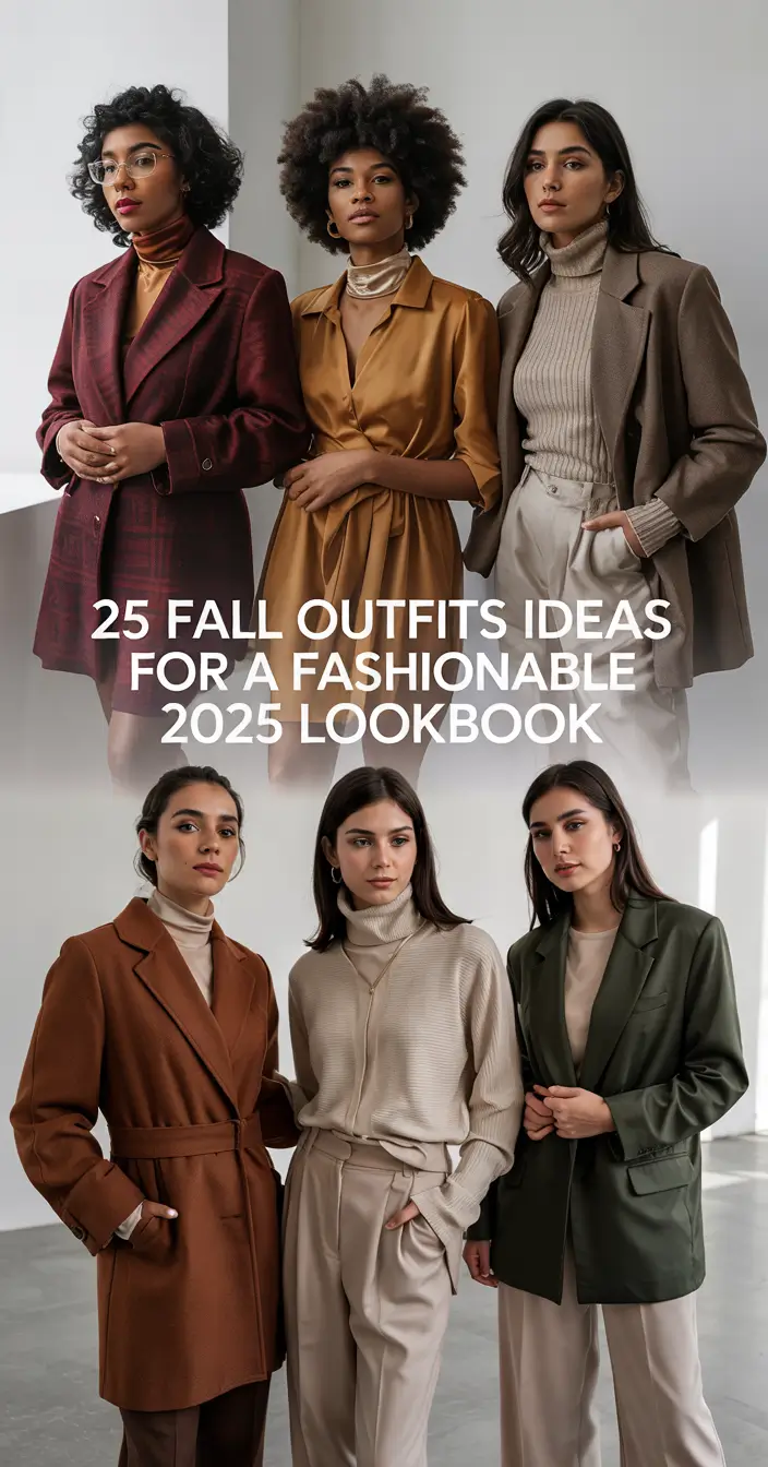 Fall Outfits Ideas for a Fashionable 2025 Lookbook