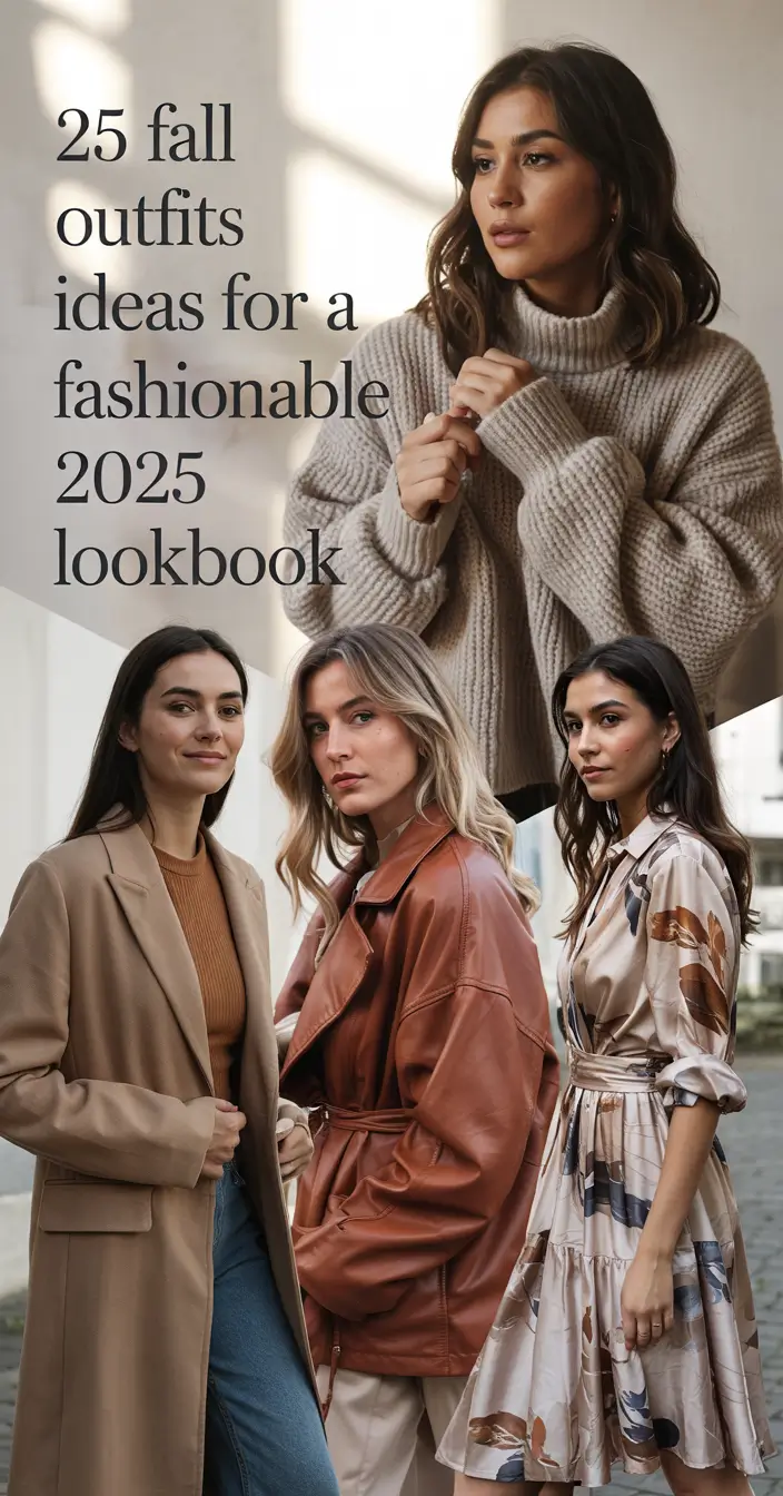 Fall Outfits Ideas for a Fashionable 2025 Lookbook