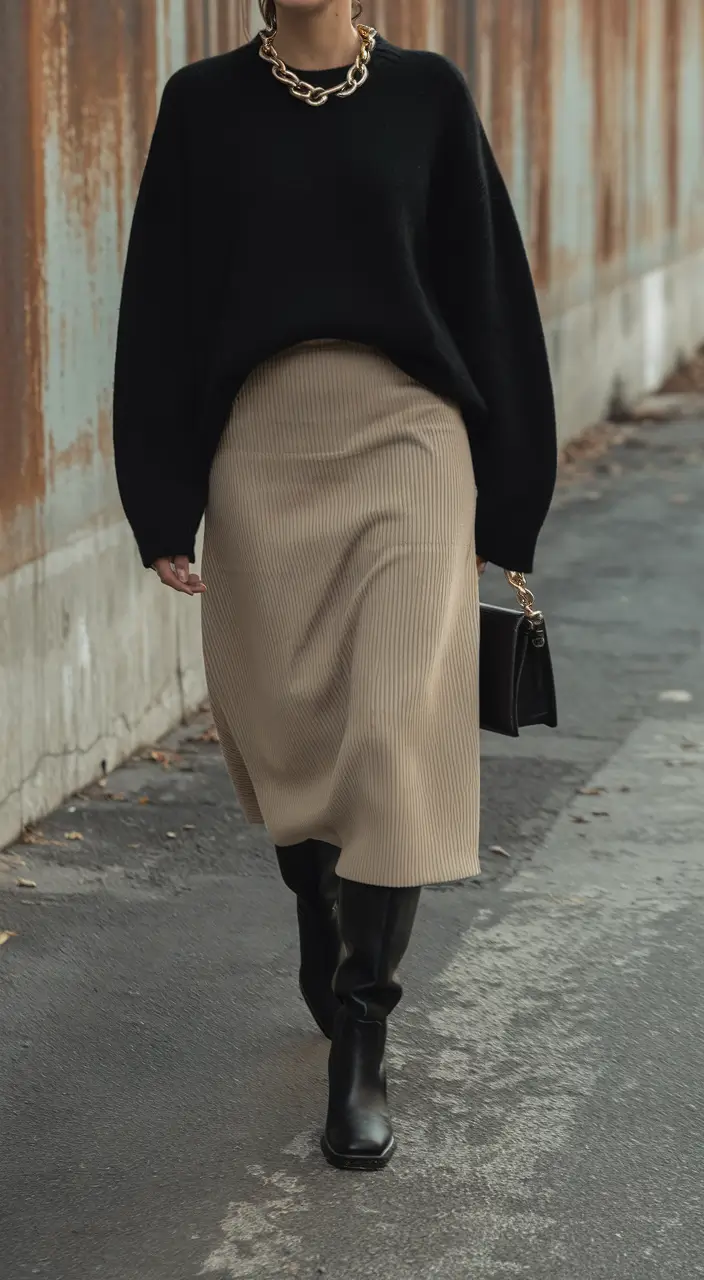 october outfits aesthetic Effortless Neutrals with a Polished Touch