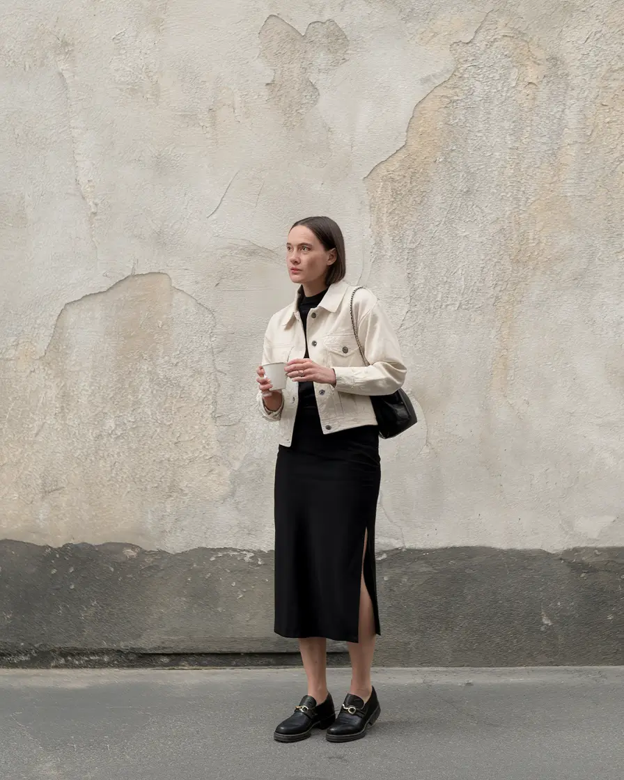 october outfits italy Monochrome With Subtle Contrast