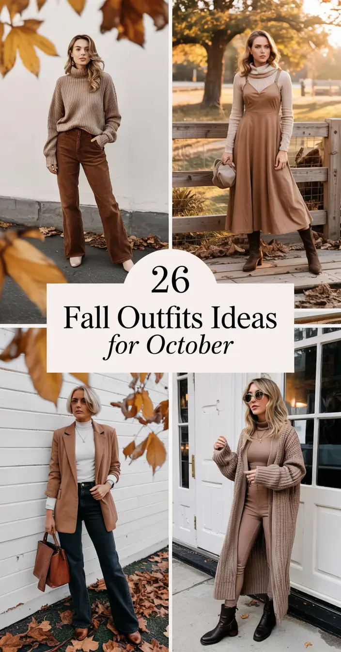 Fall Outfits Ideas for October 2025: Cozy & Chic Inspiration for Women