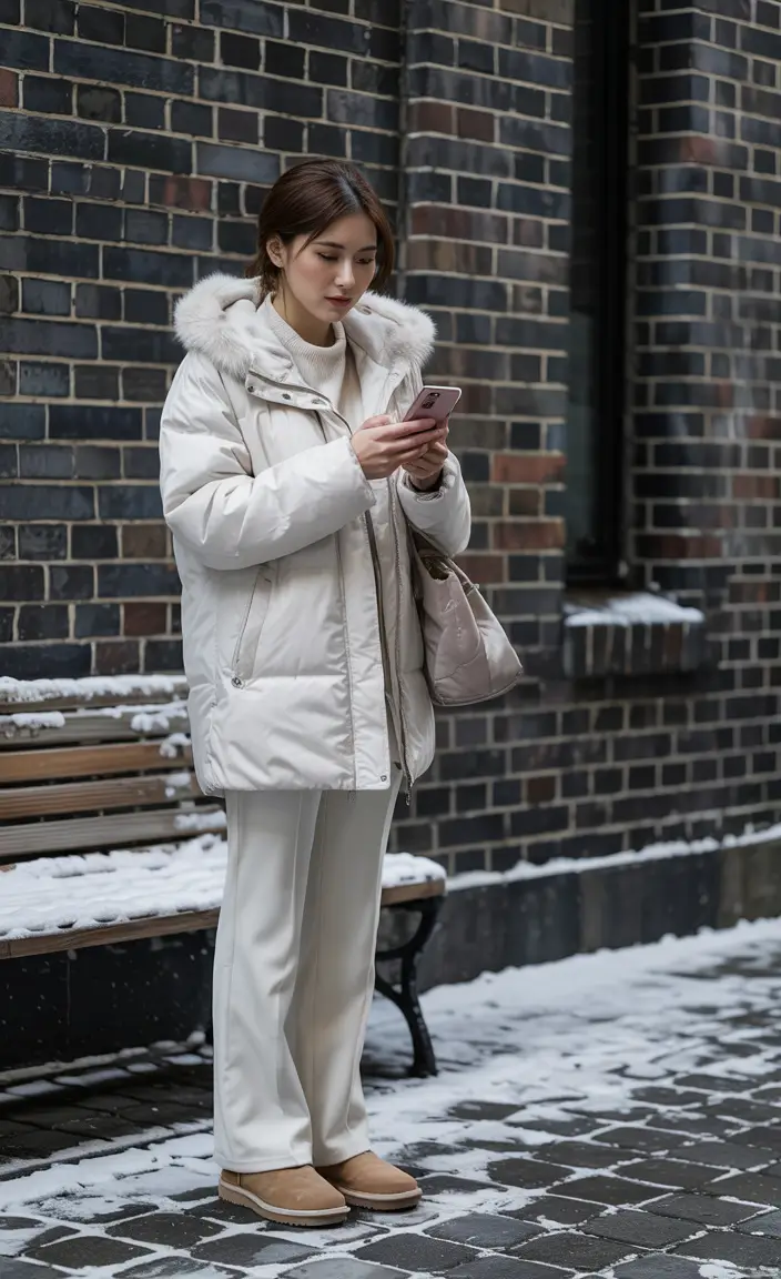 winter fashion inspo classy Winter Whites in Soft Elegance