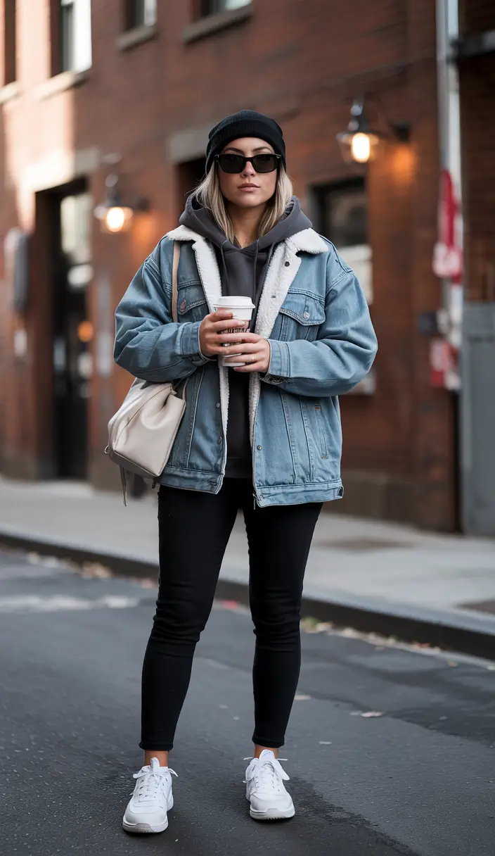 winter fashion inspo casual Weekend Coffee Run Cool