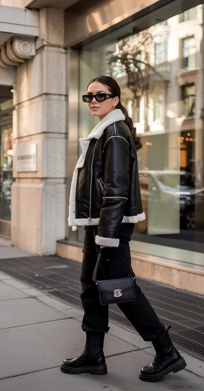 winter fashion inspo classy Modern Aviator Energy
