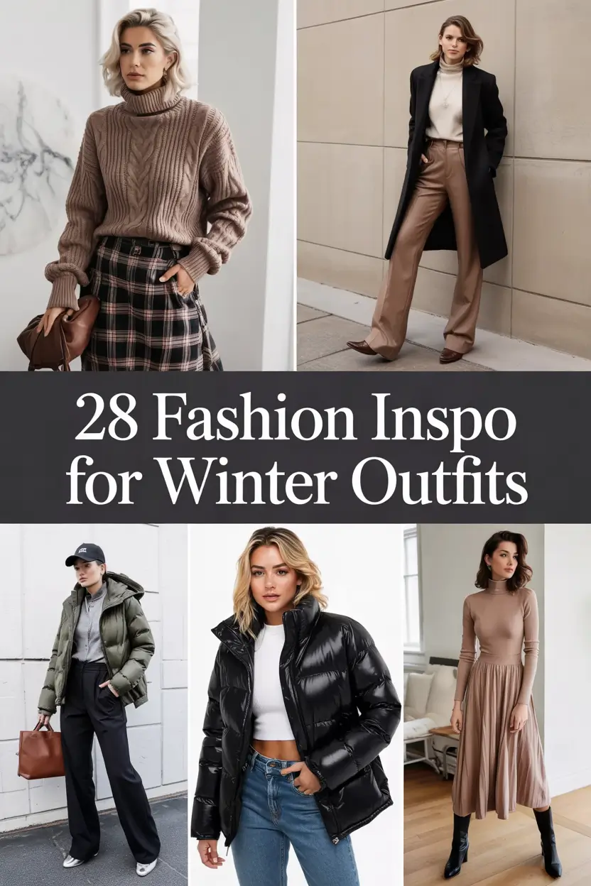 Fashion Inspo for Winter 2025 – 2026 Outfits: Chic & Cozy Ideas
