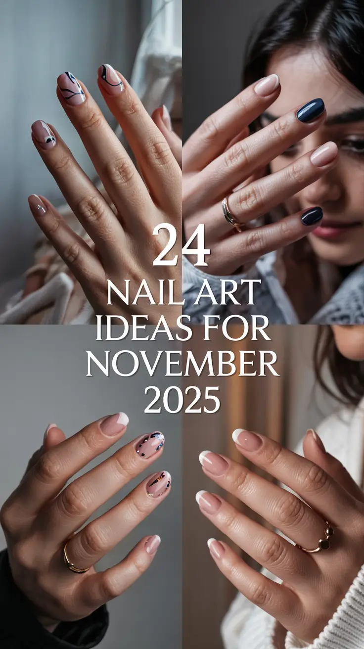 Nail Art Ideas for November 2025: Fresh & Classy Seasonal Designs