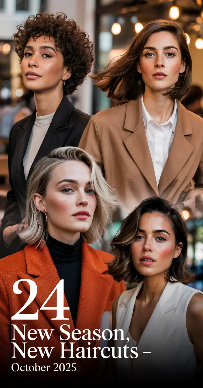 New Season, New Haircuts – October 2025: Fresh Styles and Ideas