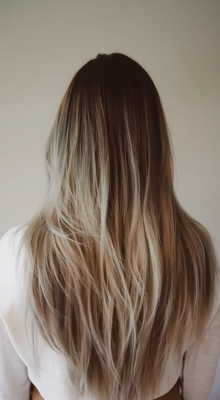 Rich Dark Brown Hair Colors for Fall 2025 Smoky Brunette with Faded Ends