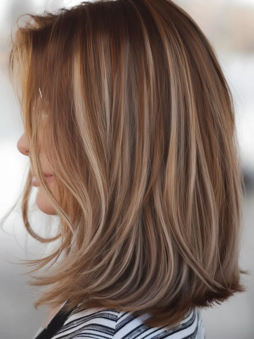 Rich Dark Brown Hair Colors for Fall 2025 Golden Honey Layers