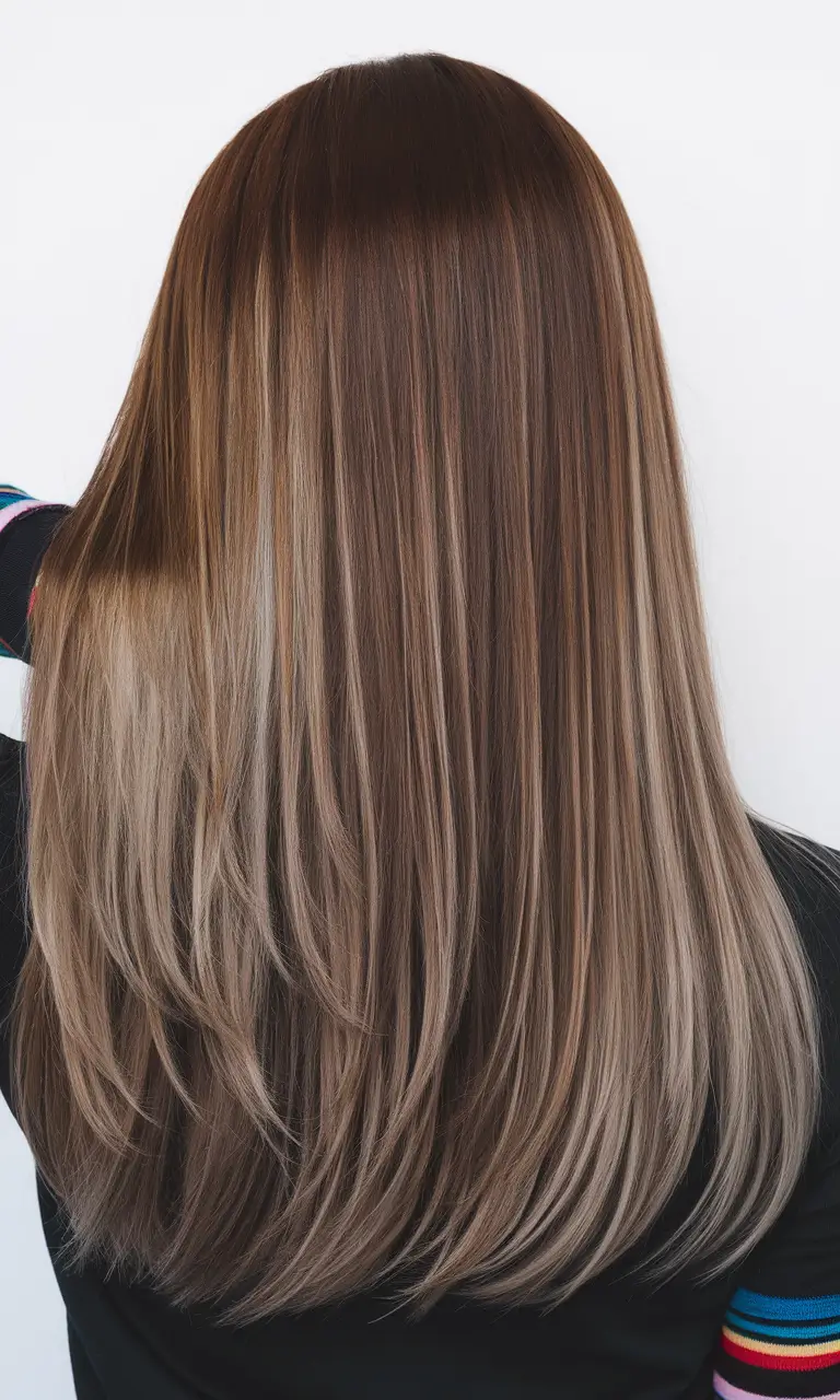 Rich Dark Brown Hair Colors for Fall 2025 Sleek Chocolate Layers with a Subtle Glow