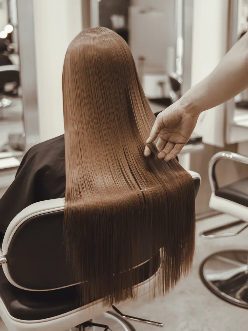 Rich Dark Brown Hair Colors for Fall 2025 Warm Reddish Brown Glow