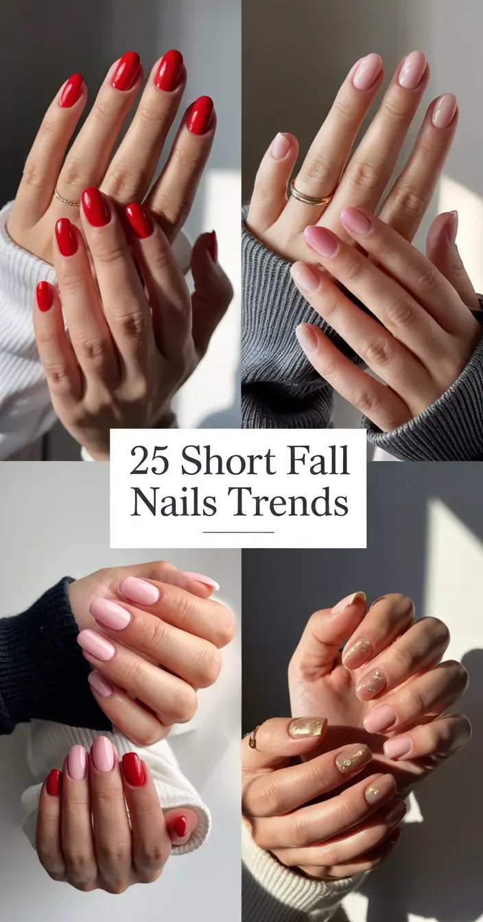 Short Fall Nails Trends 2025: Cute & Trendy Designs for Autumn