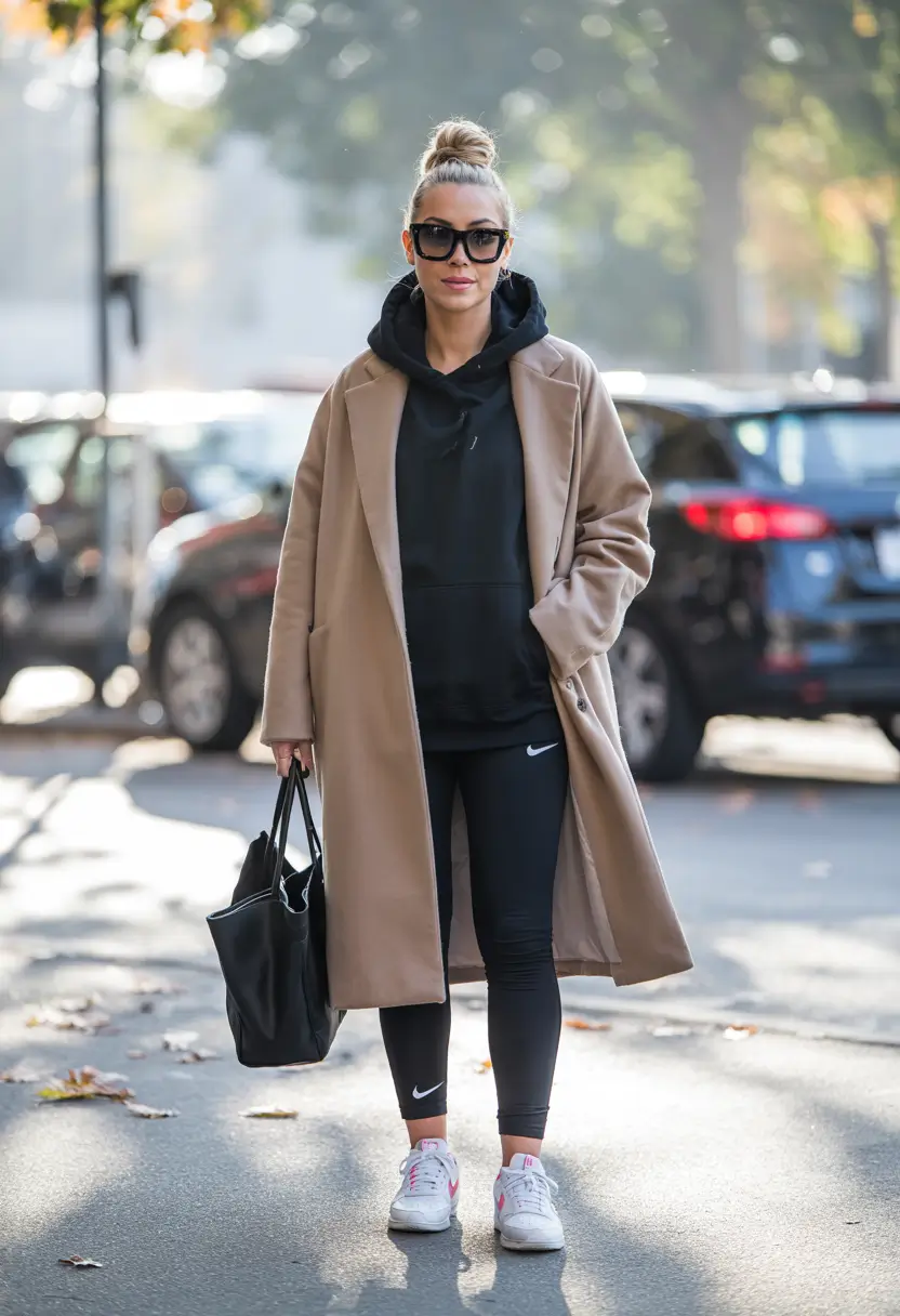 everyday-outfits-winter-over-40-Sporty-Chic-in-Camel-and-Black