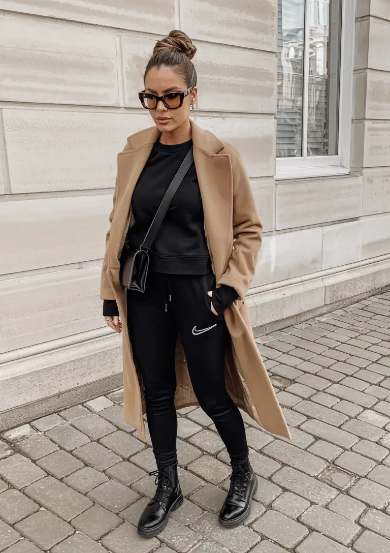winter-career-outfits-for-over-40-women-Sharp-and-Minimalist-Camel-Elegance