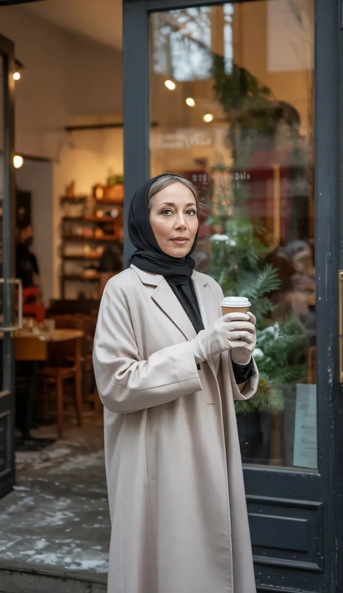 winter outfits over 50 older women Graceful Minimalism with Timeless Layers