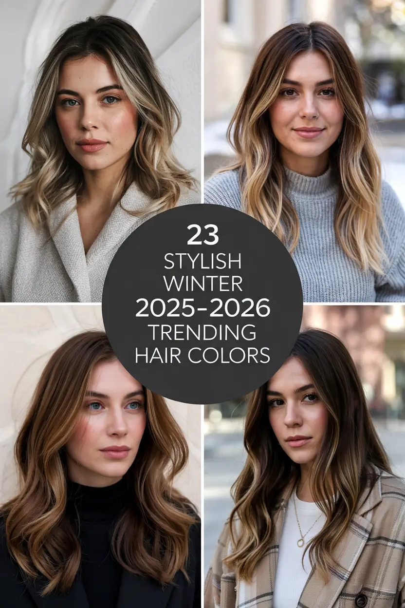 Stylish Winter 2025–2026 Trending Hair Colors: Fresh Ideas 2025 for Every Woman