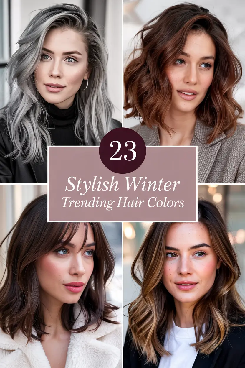 Stylish Winter 2025–2026 Trending Hair Colors: Fresh Ideas 2025 for Every Woman