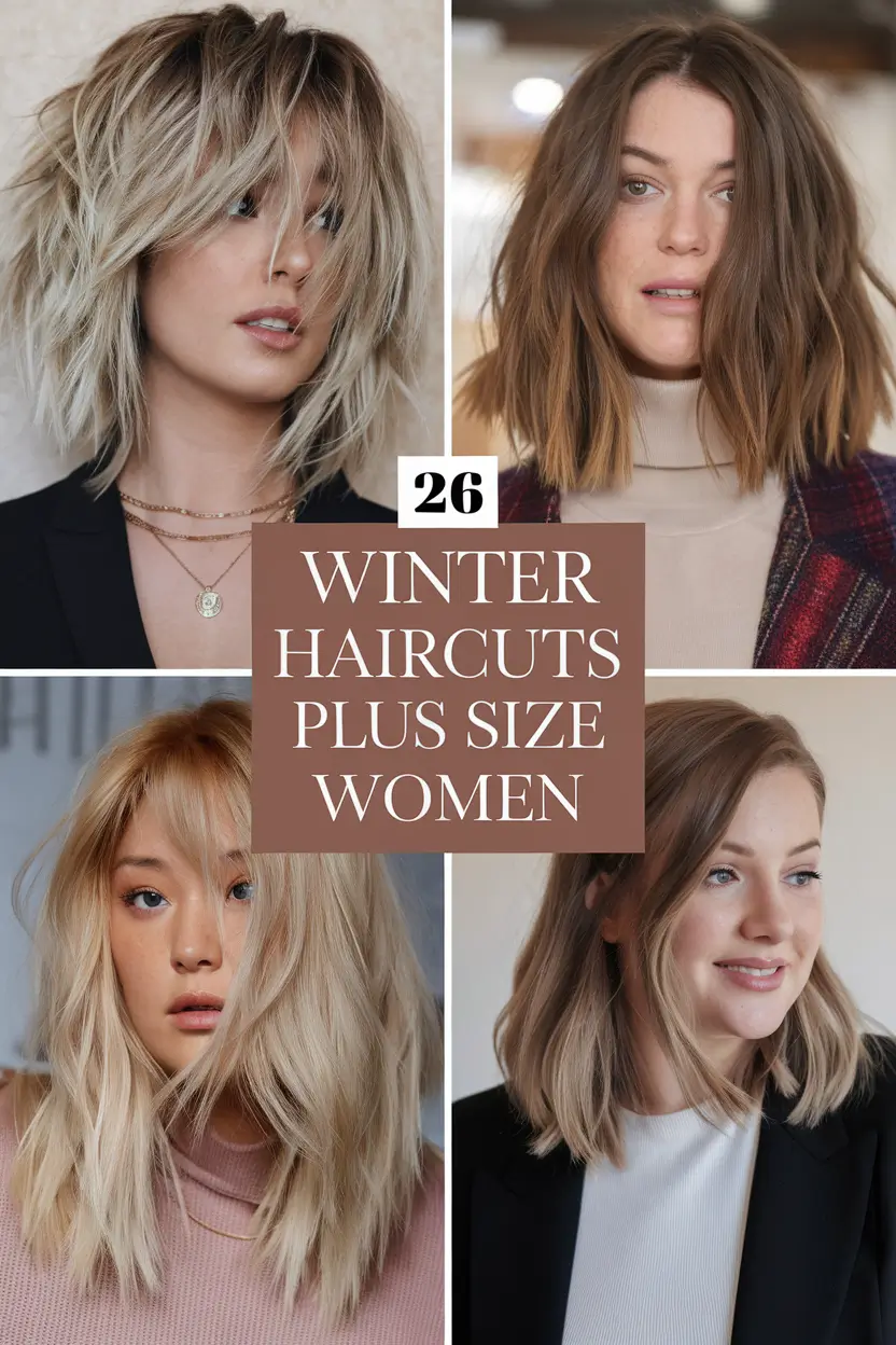 Winter Haircuts 2025–2026 for Plus Size Women: Flattering & Trendy Styles