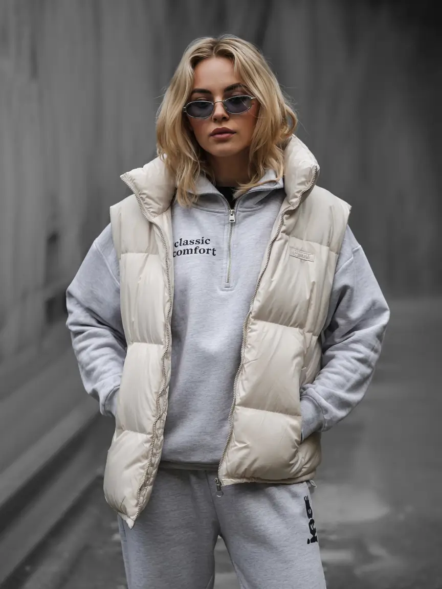 winter outfits for women 2025 2026 Sporty Grey Comfort