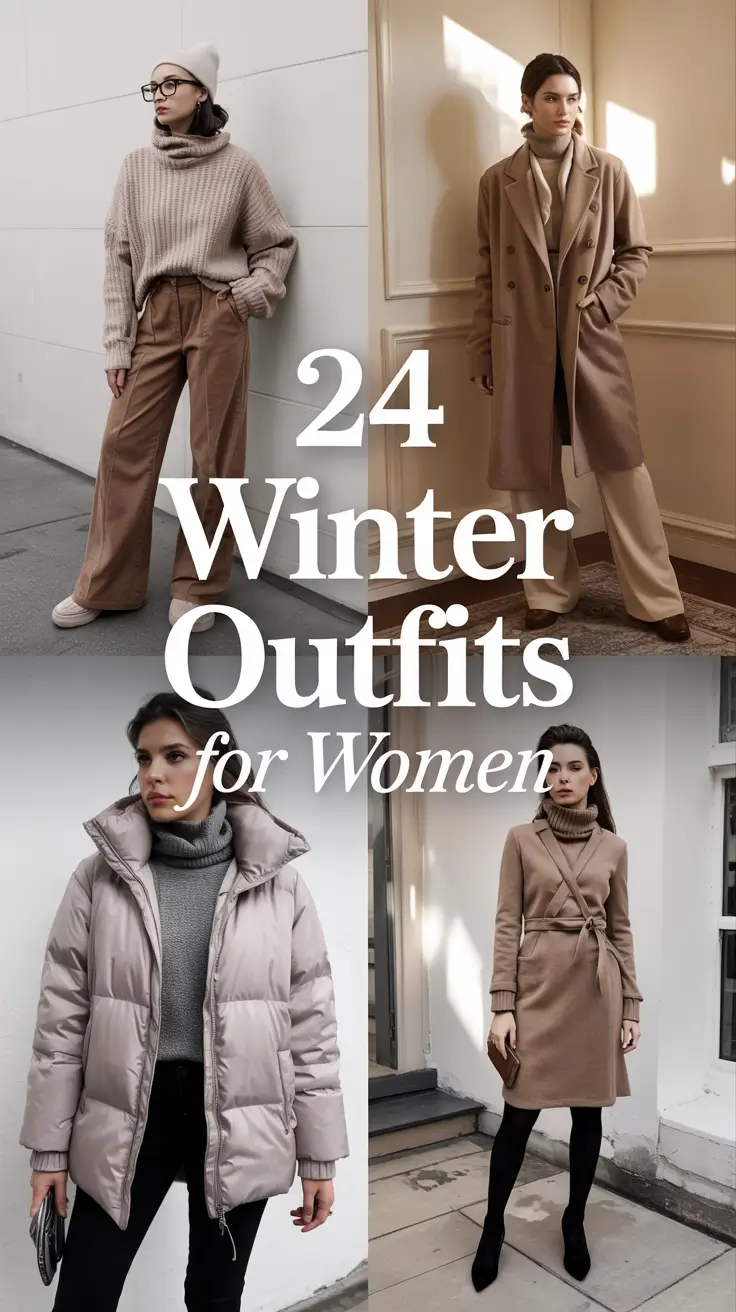 Winter Outfits for Women 2025 – 2026: Chic & Cozy Inspo Ideas