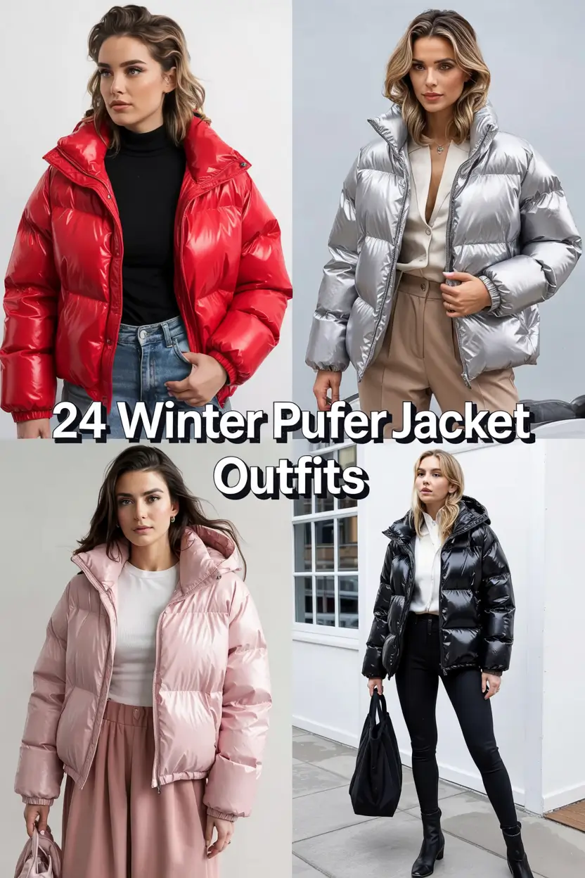 Winter Puffer Jacket Outfits 2025–2026: Stylish Ideas for Women