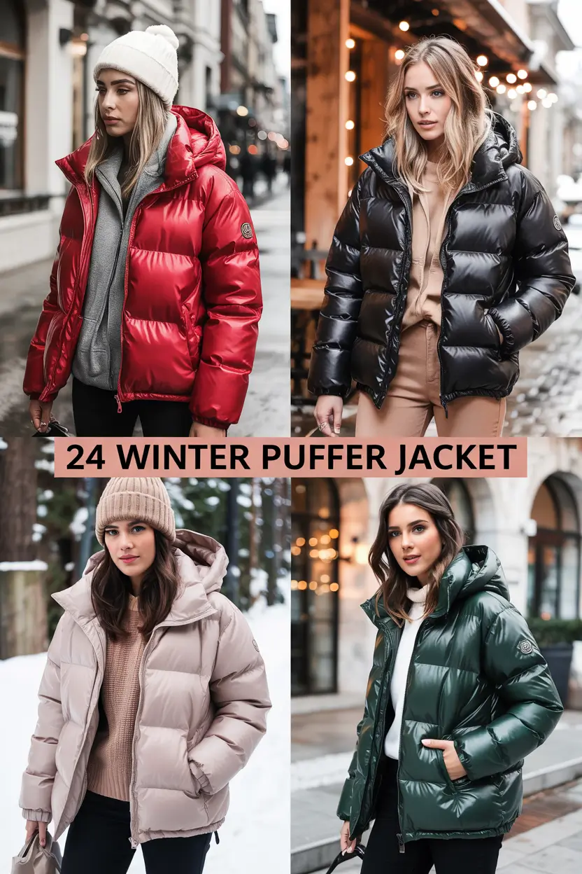 Winter Puffer Jacket Outfits 2025–2026: Stylish Ideas for Women