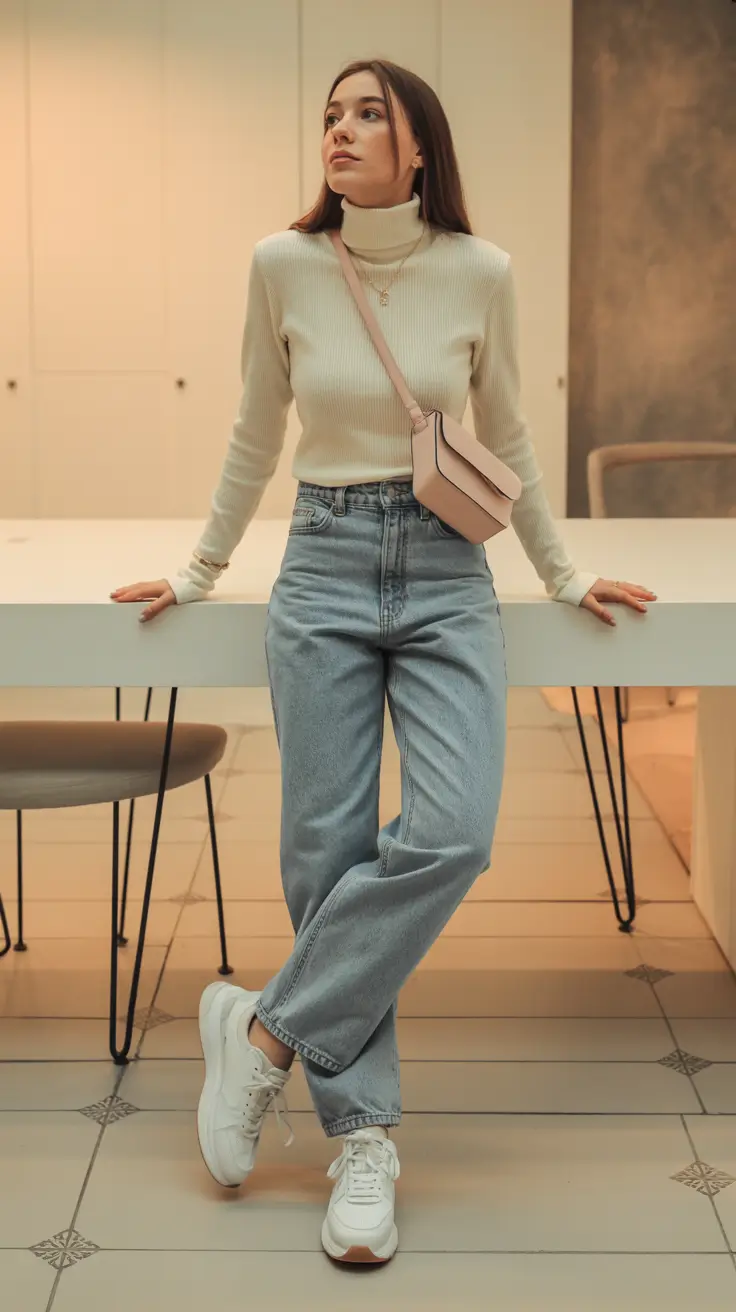 basic outfits ideas for women 2026 Soft Neutrals Everyday Confidence