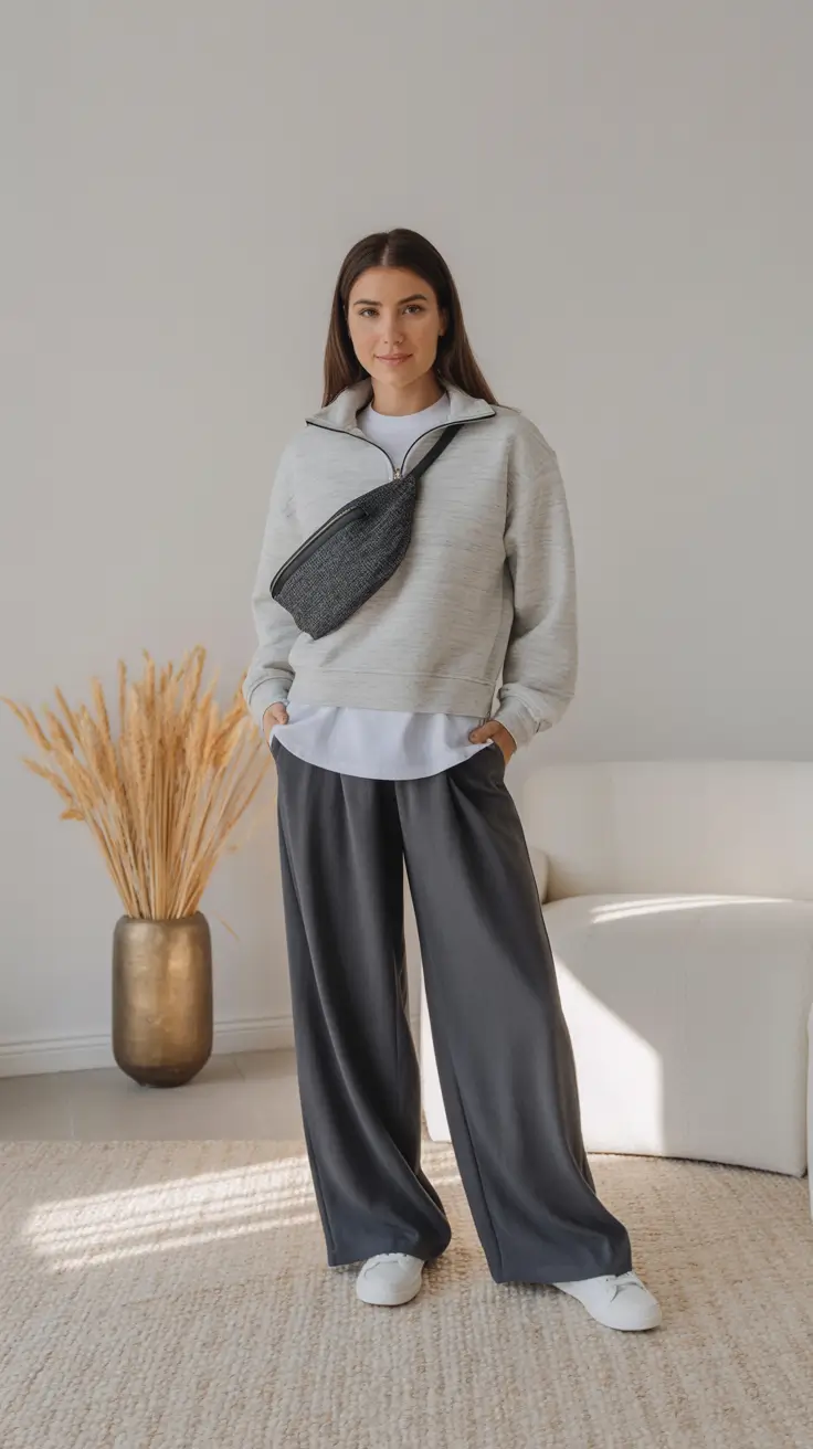 basic outfits ideas for women 2026 Soft Neutrals and Lounge Luxe