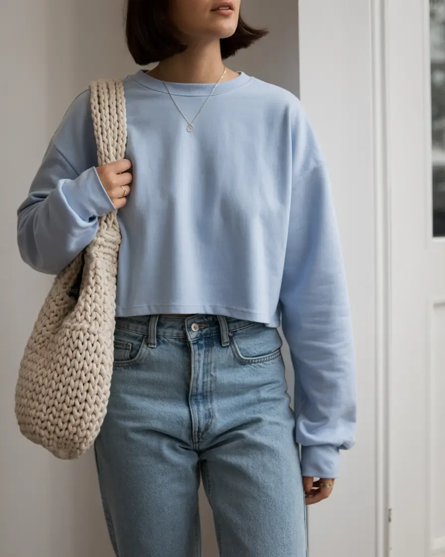 basic outfits ideas for women 2026 Pastel Cool The Soft Touch