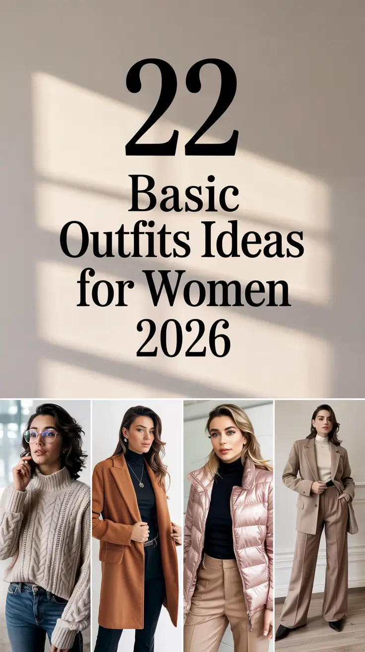Basic Outfits Ideas for Women 2026: Chic, Minimalist, and Effortlessly Classy Looks
