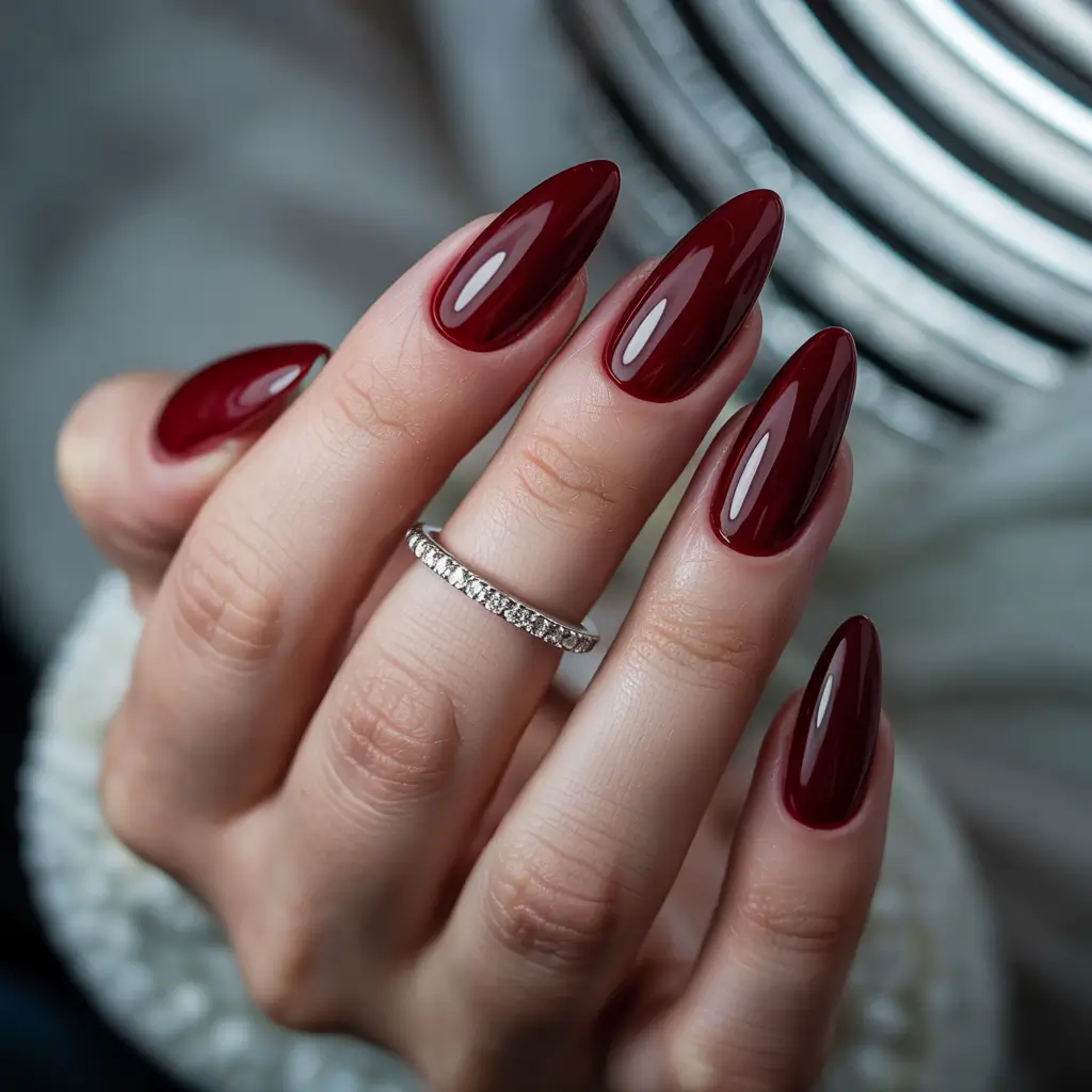 best winter nail colors 2025 burgundy luxe