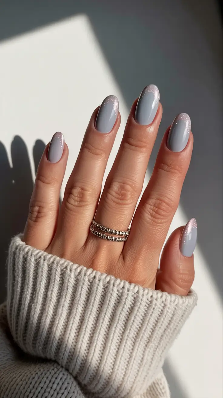 best winter nail colors 2025 winter mist gray
