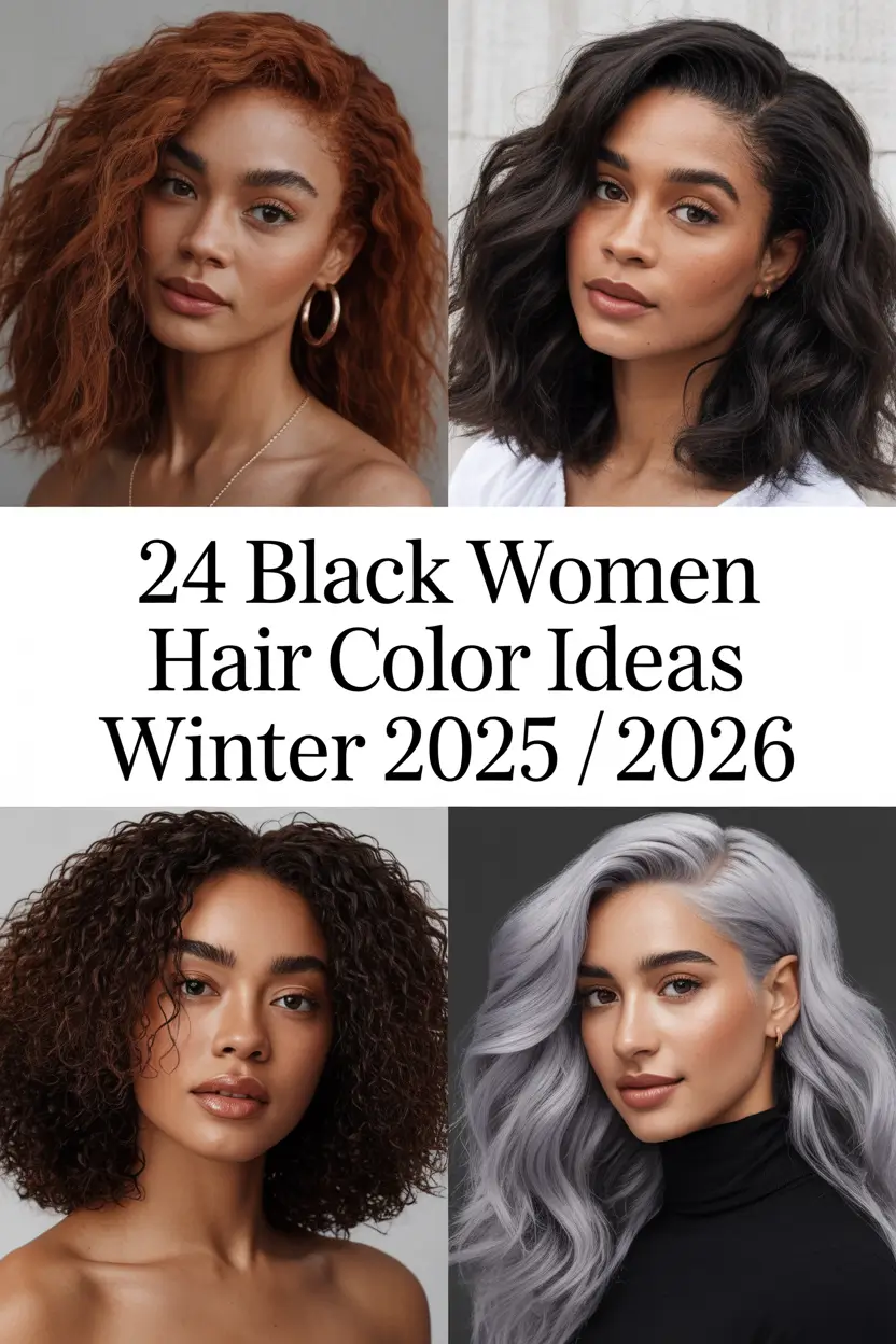 Black Women Hair Color Ideas Winter 2025 / 2026: Stylish Looks to Try Now
