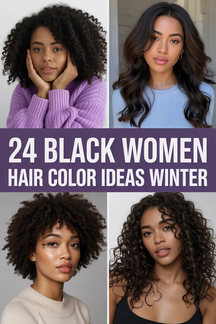 Black Women Hair Color Ideas Winter 2025 / 2026: Stylish Looks to Try Now