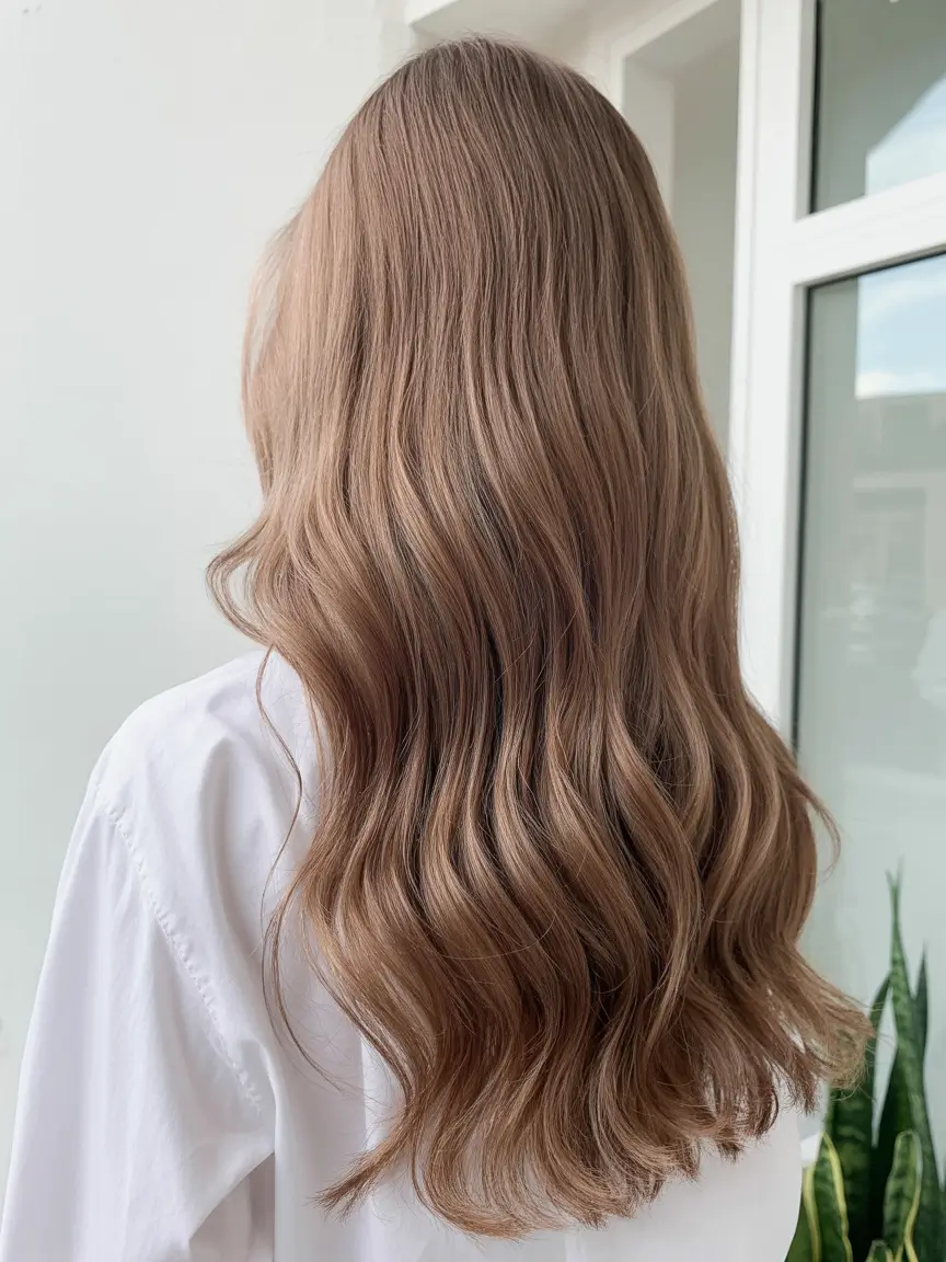 winter hair colors for blondes Soft Mushroom Blonde