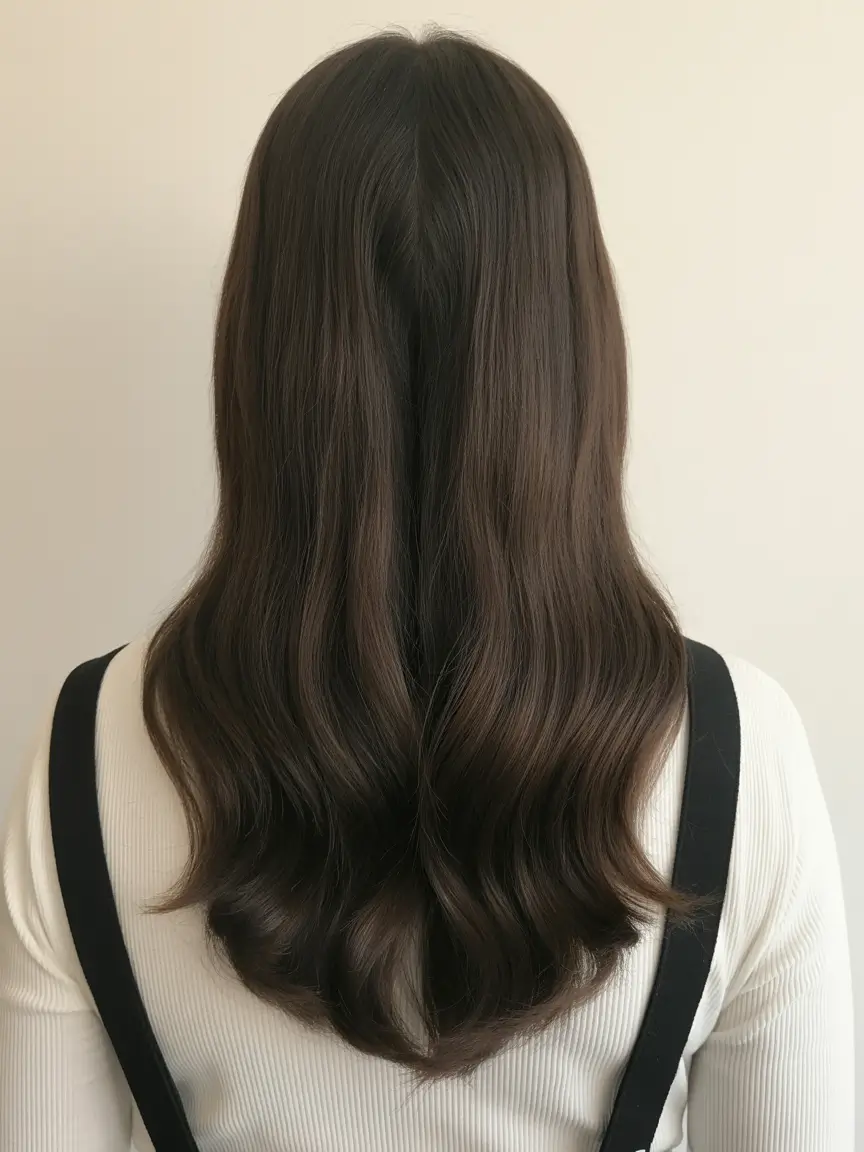 Brown Hair Color Ideas Winter 2025-2026 Classic Dark Gloss